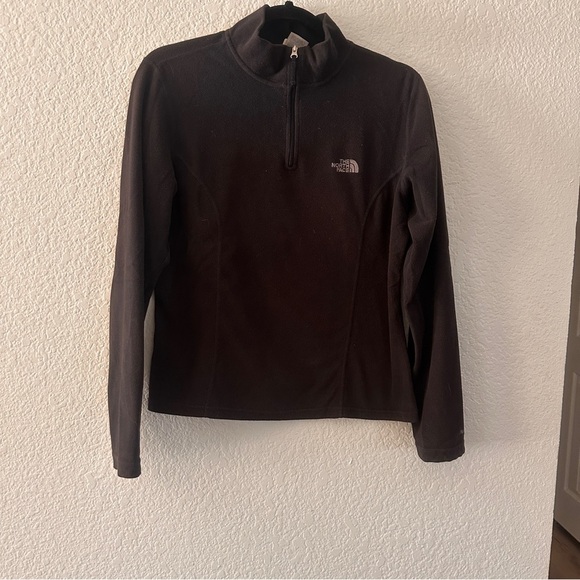 The North Face Women's Black Mock Turtleneck Pullover Sweatshirt size Medium - Picture 1 of 8